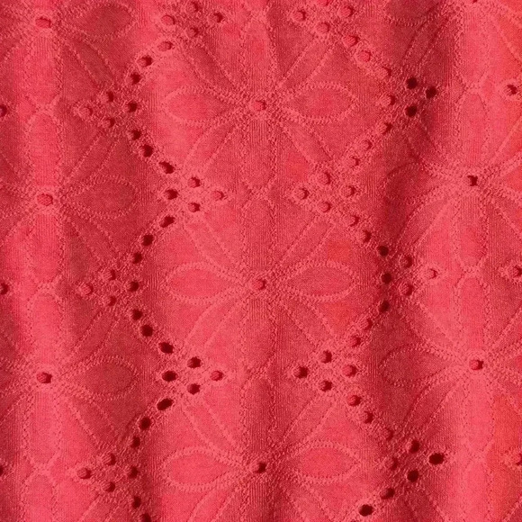 Lane Bryant Romantic Boho Coral Pink Summer Style Peplum Blouse Plus Size 18/20 - Picture 13 of 14